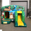 Ballenbad Jungle huisje 4x4m + slide