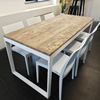 Klaptafel Cubic White Old look 180x80cm