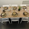 Klaptafel Cubic White Old look 180x80cm