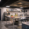 Inox werktafel plooibaar 200x80cm