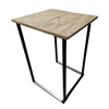 Statafel Kubo Zwart - Steigerhout Old Look