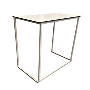 Statafel Kubo Wit Large 120x70cm Statafel Kubo Wit Large 120x70cm