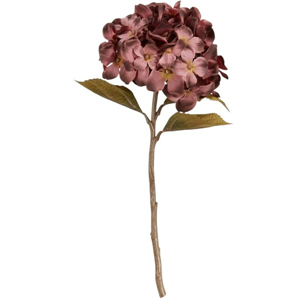 Kunstbloem Stian bordeaux