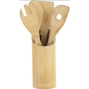 Houten Keukengerei Set