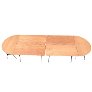 Ovale tafel 396x152cm (14 pers.)