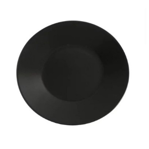Plat bord mat zwart Asia 27,5cm