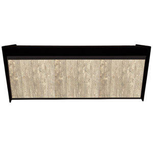 Toog zwart - Steigerhout Old Look