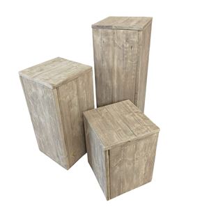 Zuilenset Steigerhout Old Look