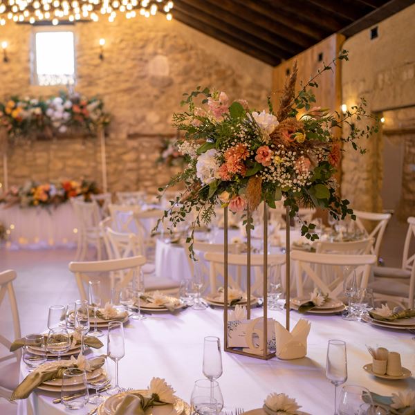 Crossback stoel wit met zitkussen