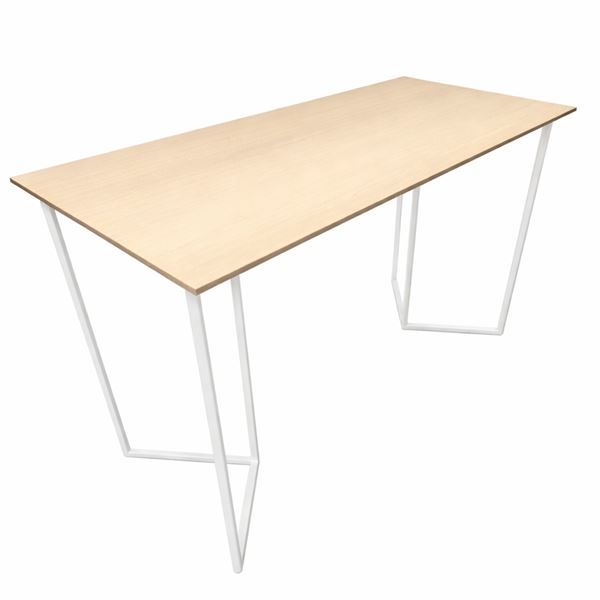 Statafel Tribo XL Wit - Oak 180x80cm Statafel Tribo XL Wit - Oak 180x80cm