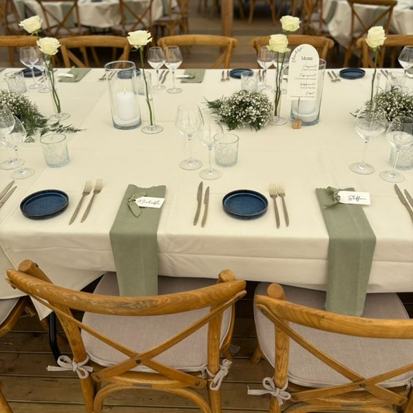 Tafellaken 140x240cm - Champagne