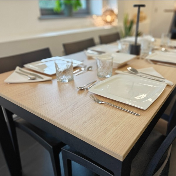 Klaptafel Cubic Black Oak 180x80cm