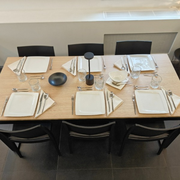 Klaptafel Cubic Black Oak 180x80cm