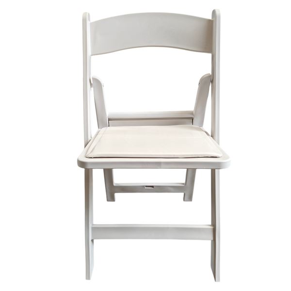 verhuur wedding chair wit