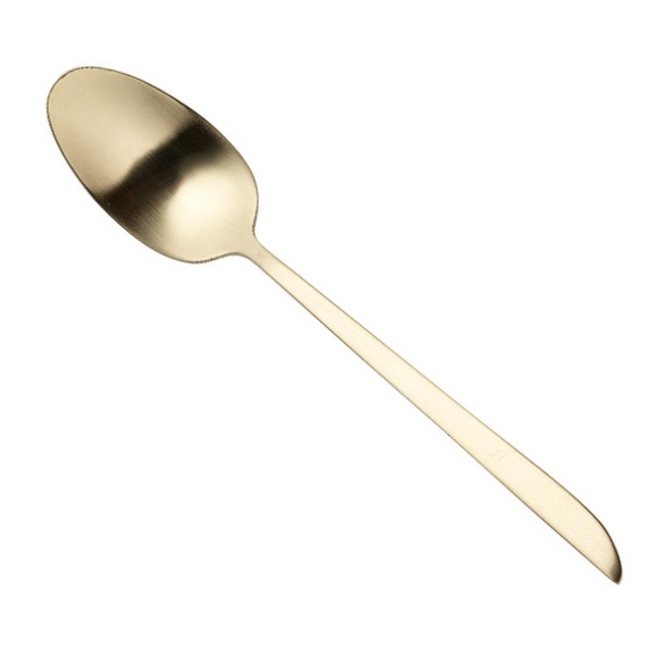 Dessertlepel Orca champagne | goud