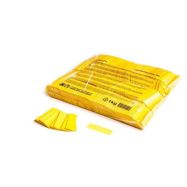 Rectangles Yellow - Paper confetti