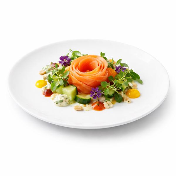 Dessertbord Gural Ent wit rond Dessertbord Gural Ent wit rond