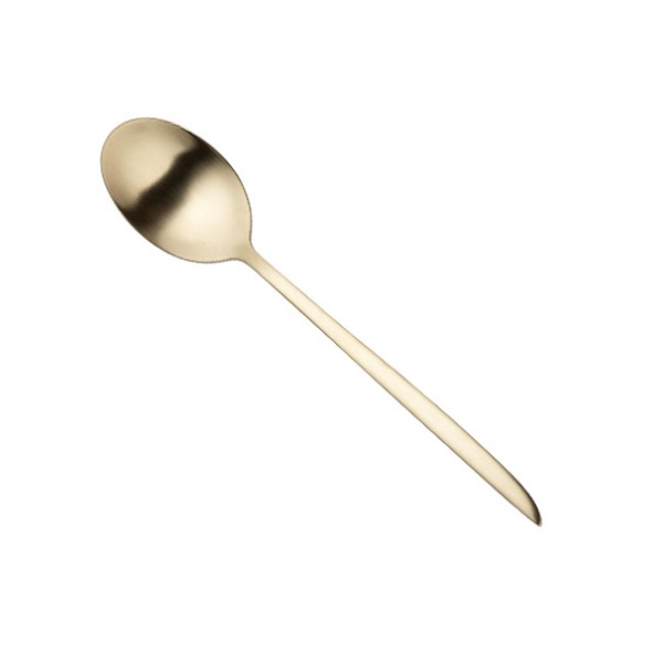 Koffielepel Orca champagne | goud