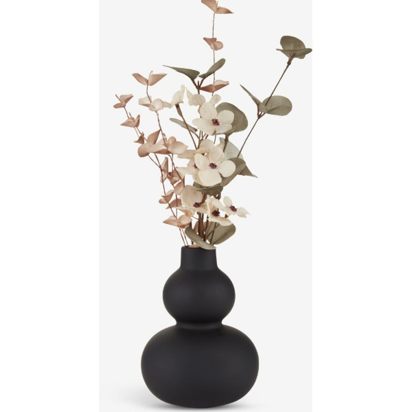 Kunstbloem Laust grijs